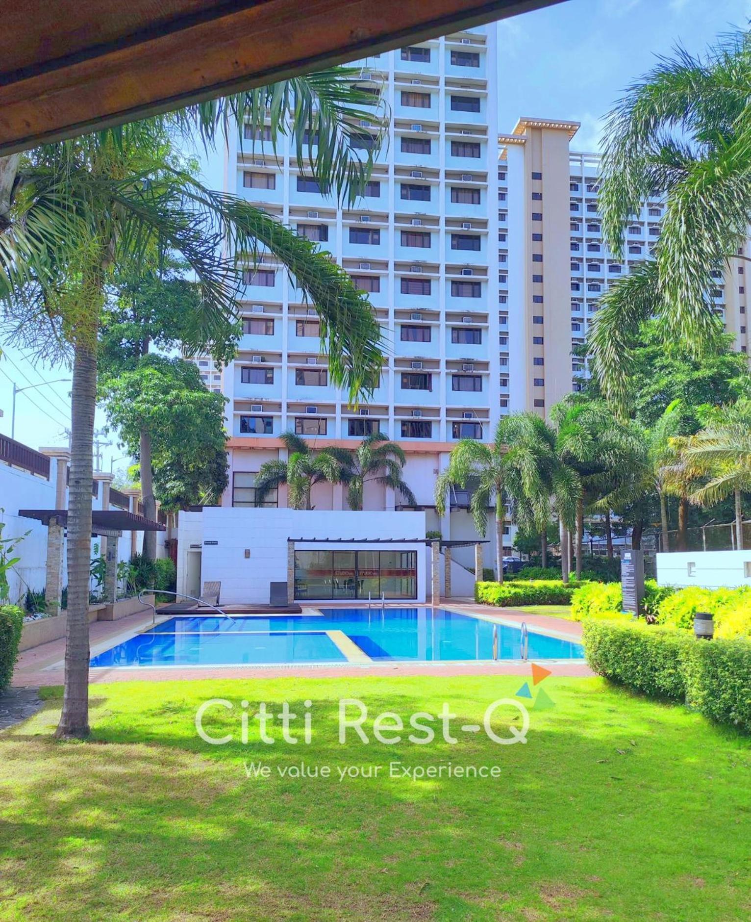 Cozy Unit With Free Pool, Netflix & Wifi In Alabang Crq3 Lejlighedshotel Muntinlupa City Eksteriør billede